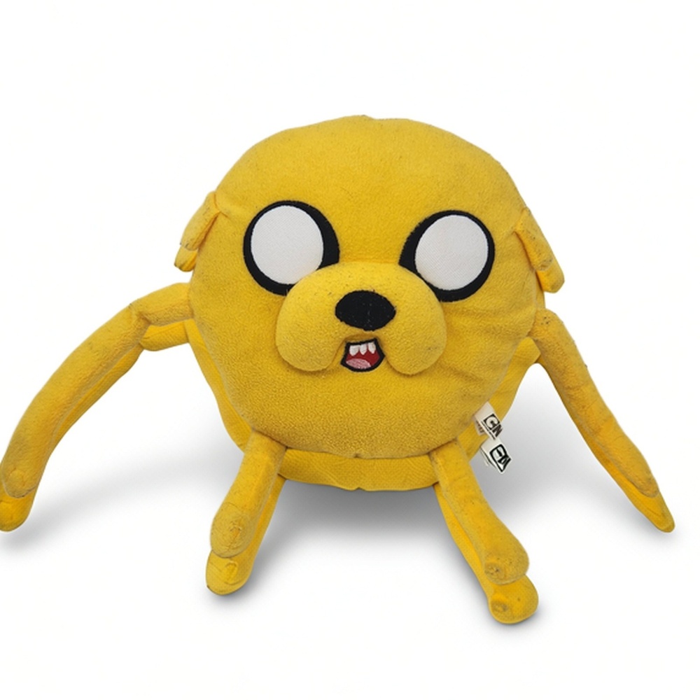 Adventure Time Jake the Dog Plush 12in Cartoon Network Toy Factory 2013 Soft